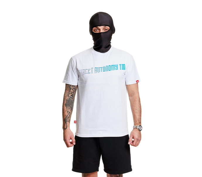 Koszulka męska t-shirt Street Autonomy Back Team biała