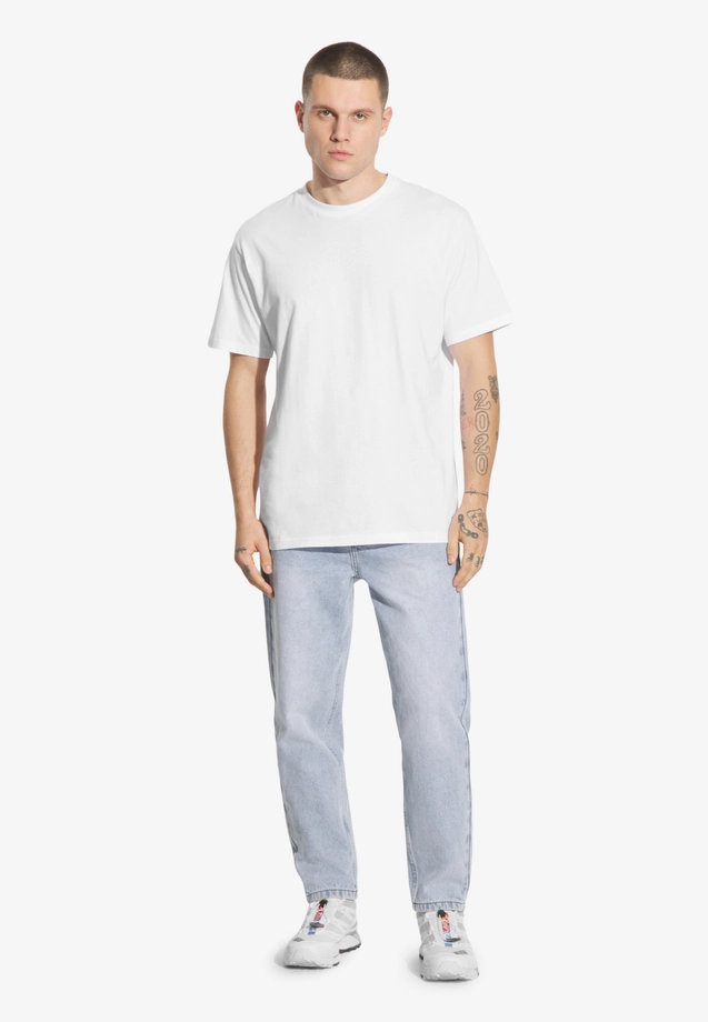 Spodnie męskie Jeans Tapered Prosto Serif niebieskie