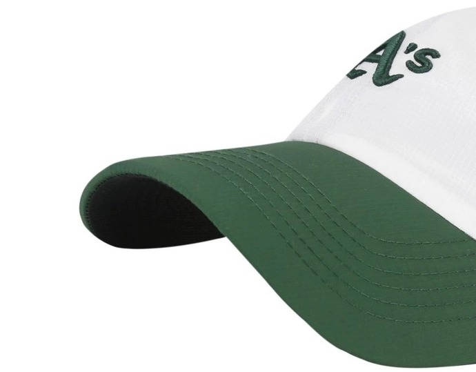 Czapka z daszkiem 47 Brand Oakland Athletics Vista Mini Clean Up biała zielona