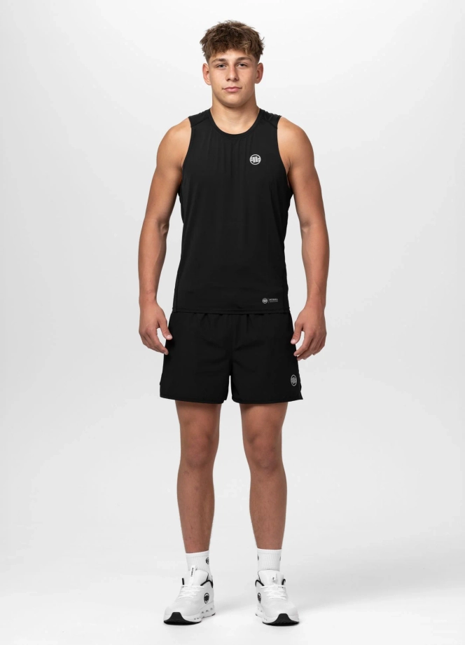 Koszulka męska Tank top Pit Bull Performance Pro+ Runway czarna