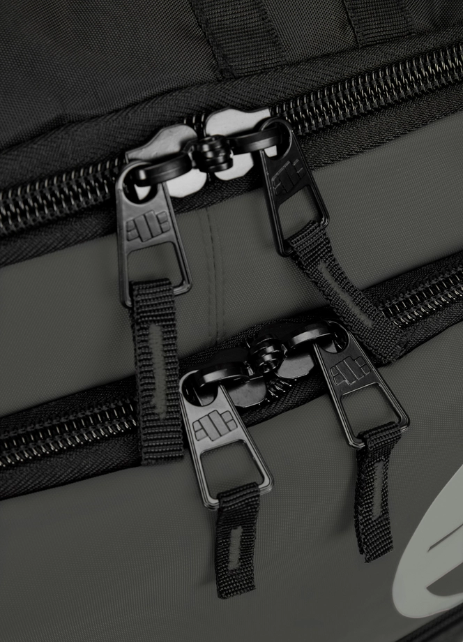 Torba sportowa Pitbull Big Duffle Logo TNT ll czarno/szara