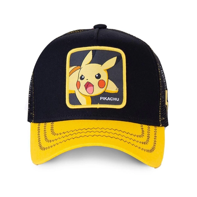 Czapka z daszkiem Capslab Pikachu czarna