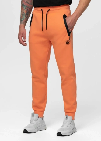 Spodnie męskie dresowe Pit Bull Dogwood 26 fluo pomarańczowe