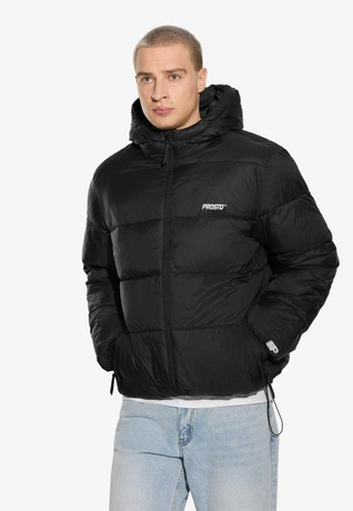 Kurtka zimowa męska Prosto Puffer 404 czarna