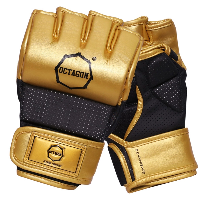Rękawice MMA Octagon Gold Edition 2.0 golden złote