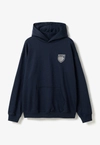 Bluza męska z kapturem Prosto Splash Shield granatowa