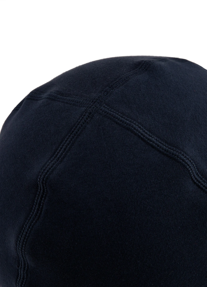 Czapka kompresyjna Pit Bull Beanie Pitbul Small Logo II granatowa/biała