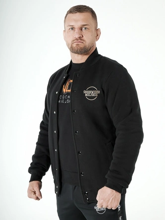 Bluza męska Bejsbolówka Środowisko Miejskie Classic czarna