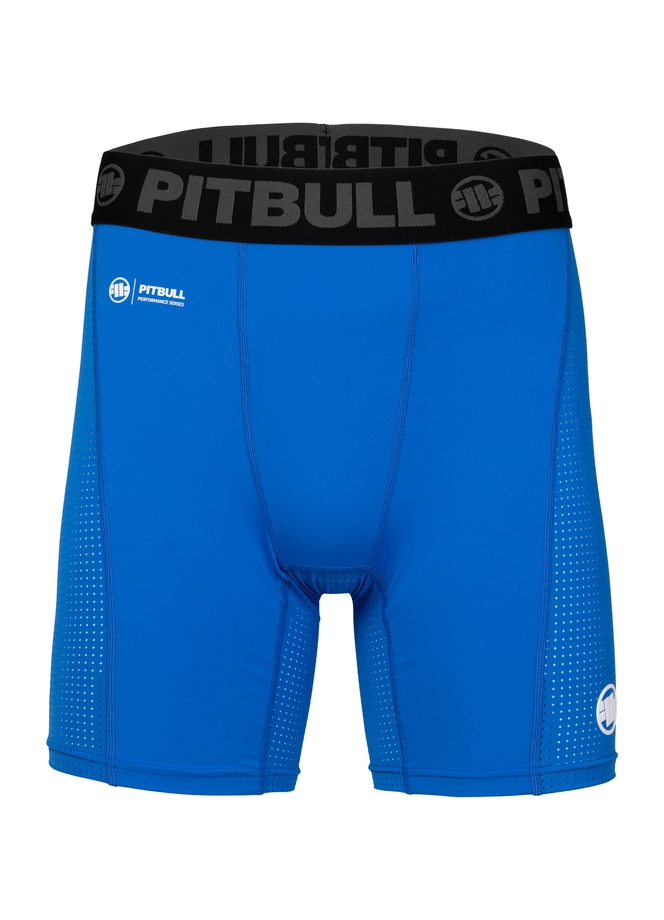 Spodenki sportowe legginsy Pit Bull Performance Pro+ Runway niebieskie
