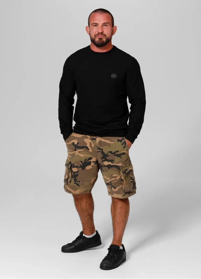 Koszulka Longsleeve męska Pitbull Pique Rockey czarna