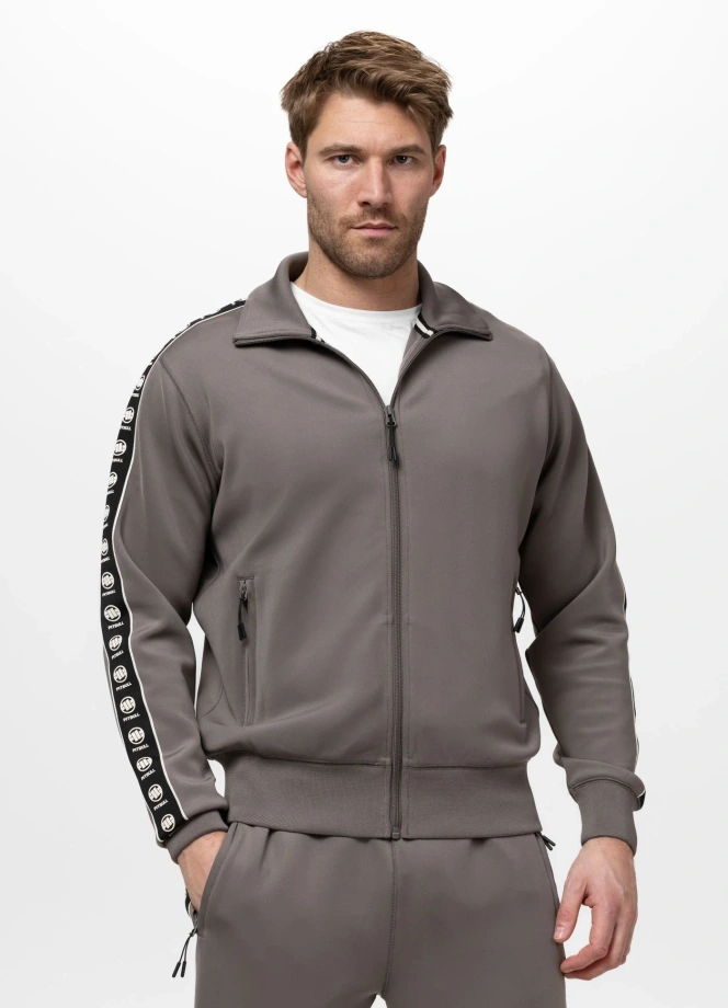 Bluza męska rozpinana Pit Bull Powers 26 taupe