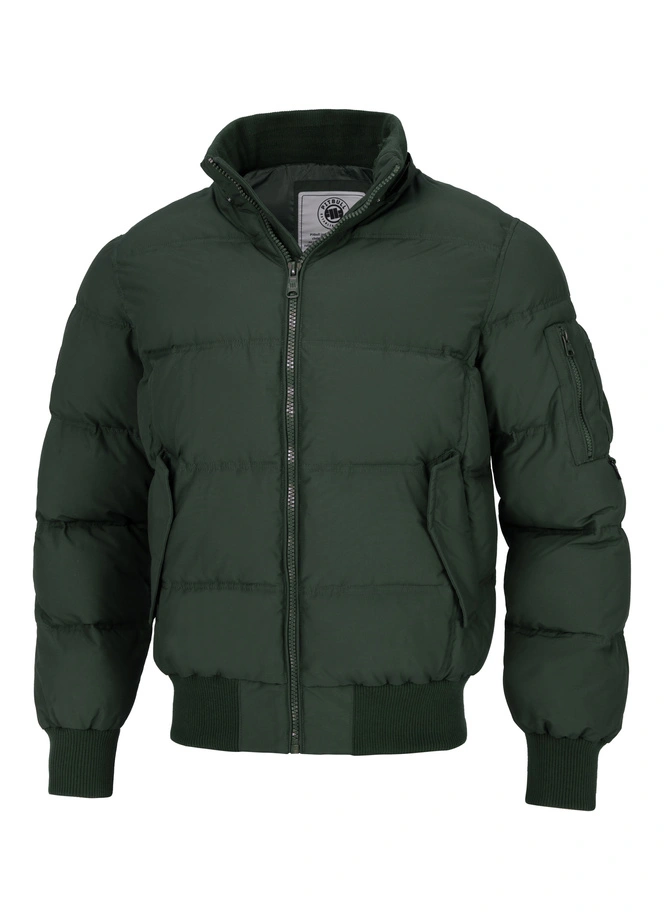 Kurtka zimowa męska Pit Bull Burnt Hooded Jacket zielona