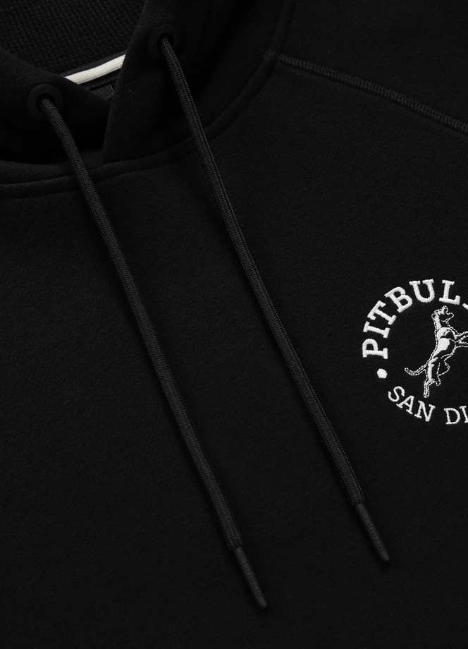 Bluza męska z kapturem Pit Bull San Diego CA czarna