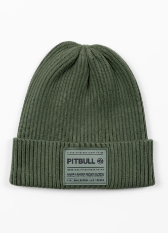 Czapka zimowa Pit Bull Beanie Dock zielona