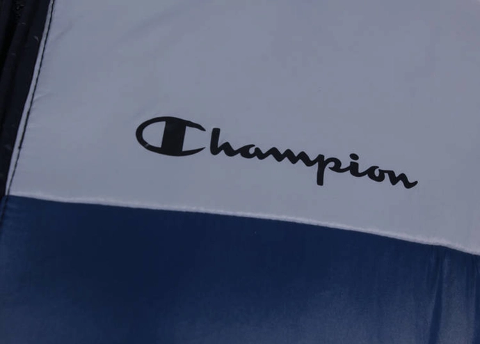 Kurtka zimowa Champion Hooded Jacket navy grey