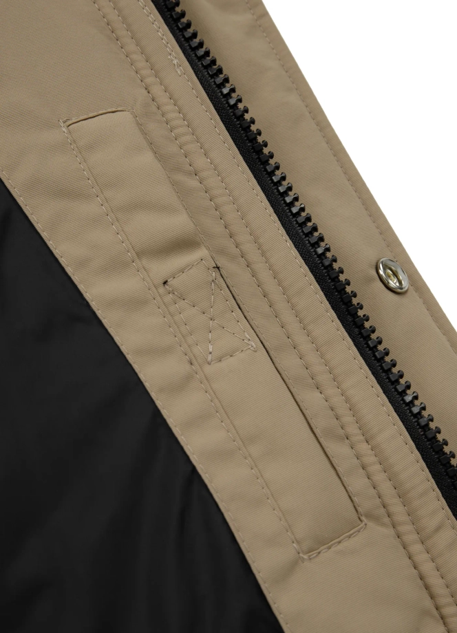 Kurtka zimowa męska Pit Bull Taurus Jacket beżowa