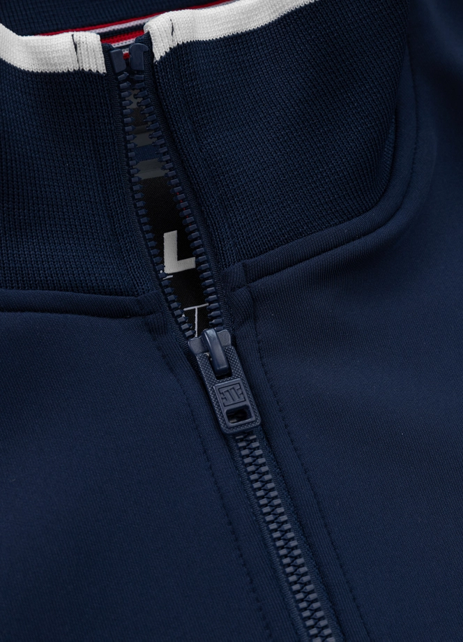 Bluza męska rozpinana Pit Bull Oldschool Nelson niebieska