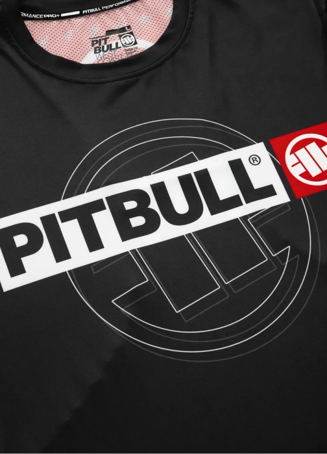Koszulka Longsleeeve męski Pit Bull Pitbull Performance Pro Plus Hilltop Sports 24 czarna