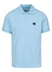 Koszulka męska Polo Pitbull Jersey Slim Fit Small Logo jasno niebieska