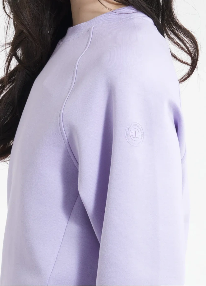 Bluza damska bez kaptura Pitbull Discovery lilac fioletowa