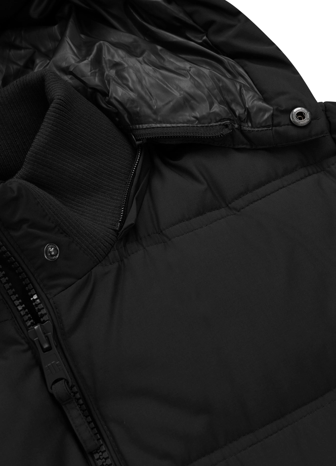 Kurtka zimowa męska Pit Bull Duncan Hooded Jacket czarna
