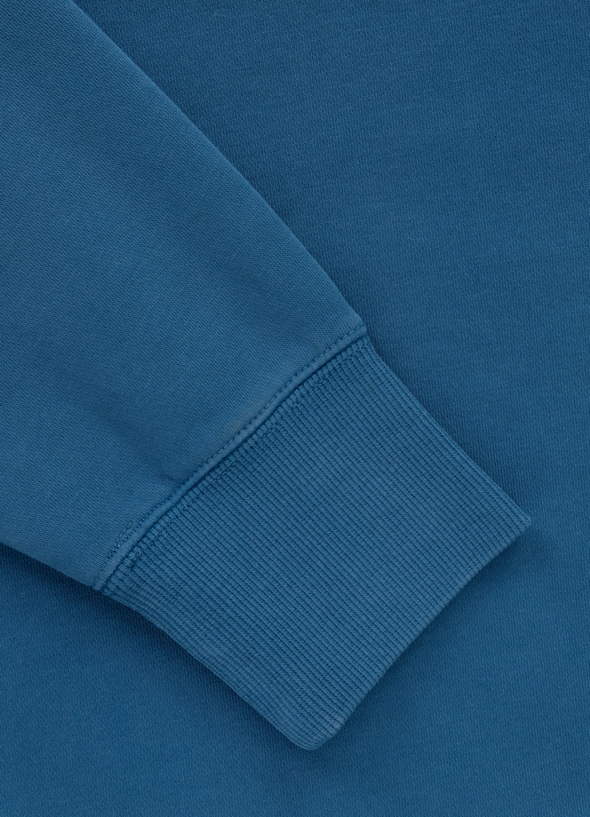 Komplet dresowy krótki Pitbull Pit Bull Lancaster 2 Washed ciemny niebieski