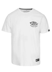 Koszulka męska T-Shirt Pit Bull Pitbull Hero biała