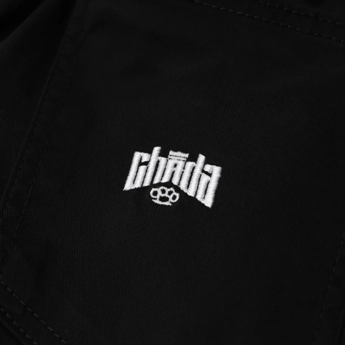 Spodnie męskie jogger chino Chada Proceder Kastet Logo czarne