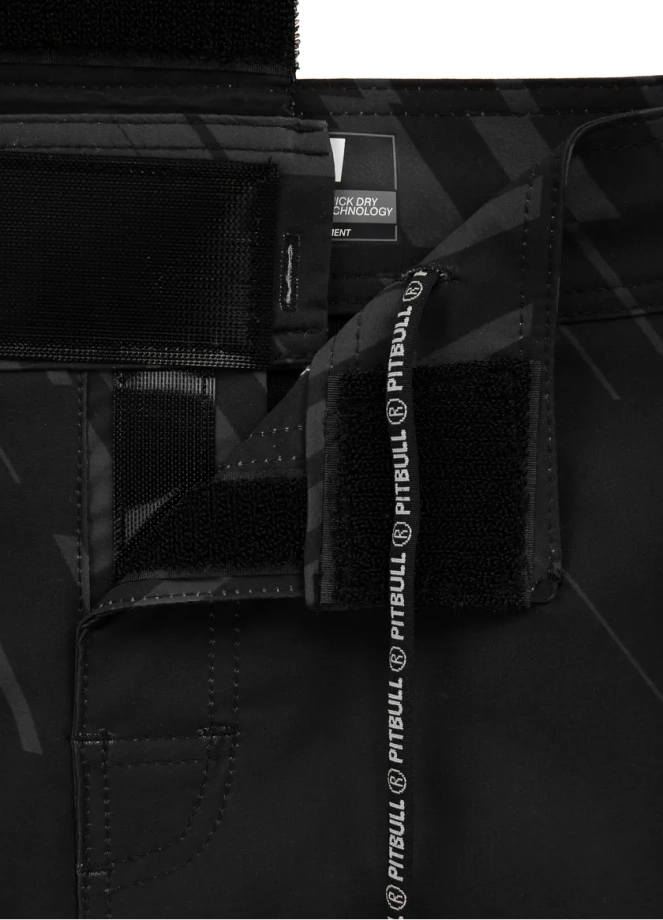 Spodenki treningowe Pitbull Pit Bull Grappling Shorts Street Dog czarne