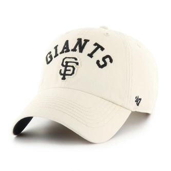 Czapka z daszkiem 47 Brand San Francisco Giants Sandstorm Clean Up czarno/kremowa