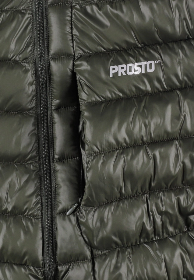 Kurtka męska przejściowa Prosto Synthetic zielona