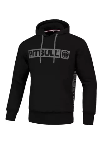 Bluza męska Pitbull Brighton Pit Bull hooded czarna