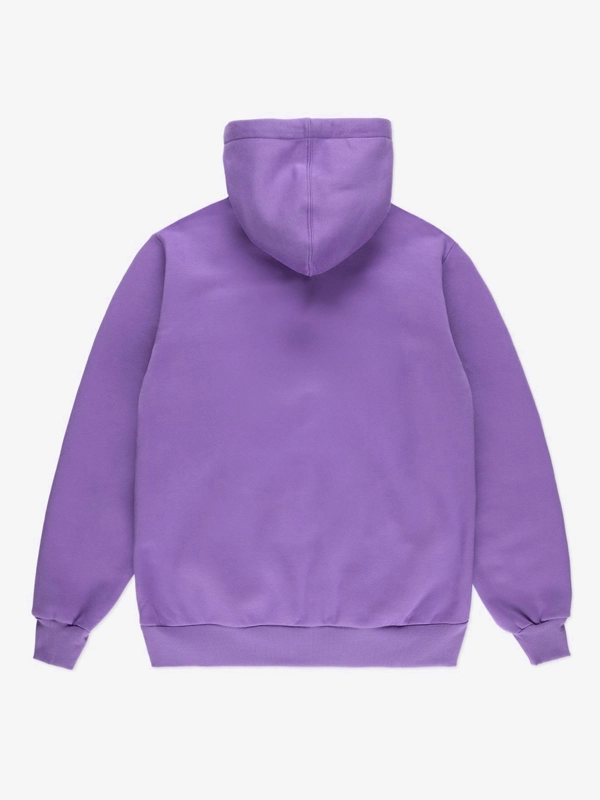 Bluza męska z kapturem Środowisko Miejskie Big Laur fioletowa
