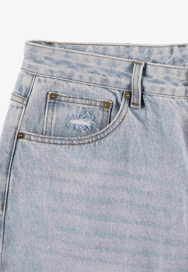 Komplet męski jeansowy Prosto Civil/Bunker niebieski