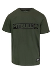 Koszulka męska T-Shirt Pitbull Hilltop ciemno zielona