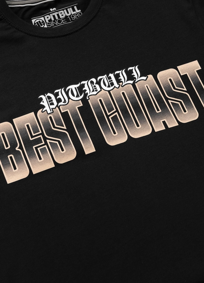 Koszulka męska T-Shirt Pit Bull Best Coast czarna