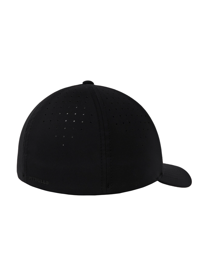 Czapka z daszkiem Full Cap Pit Bull Tech Logo czarna