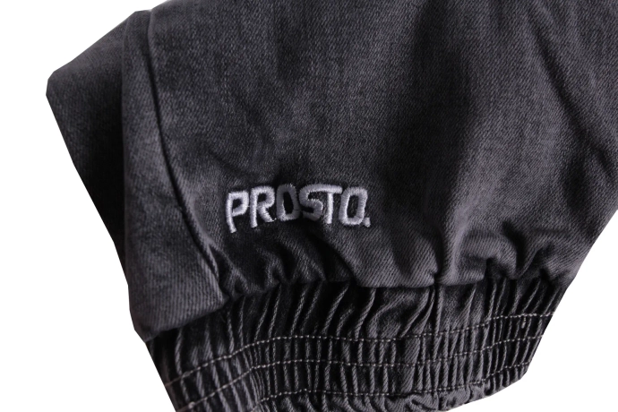 Spodnie męskie jogger jeans Prosto Klasyk Irres 24 szare