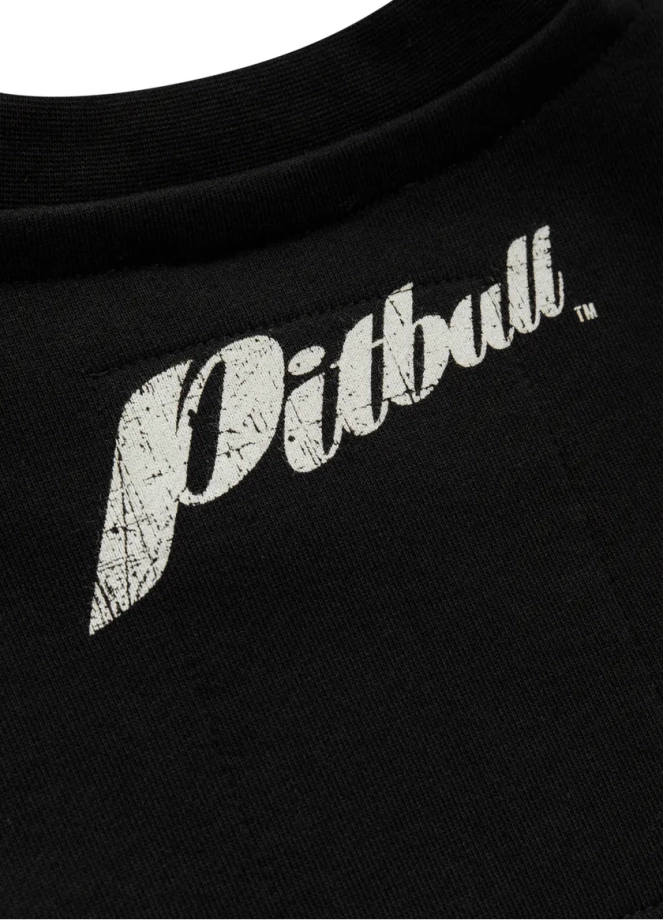 Bluza męska bez kaptura Pitbull Black Brand czarna