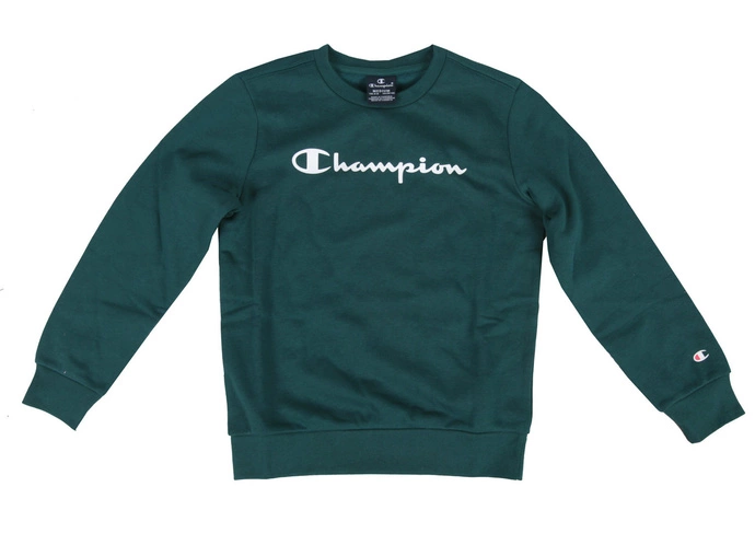Bluza dziecięca Champion Classic crewneck green