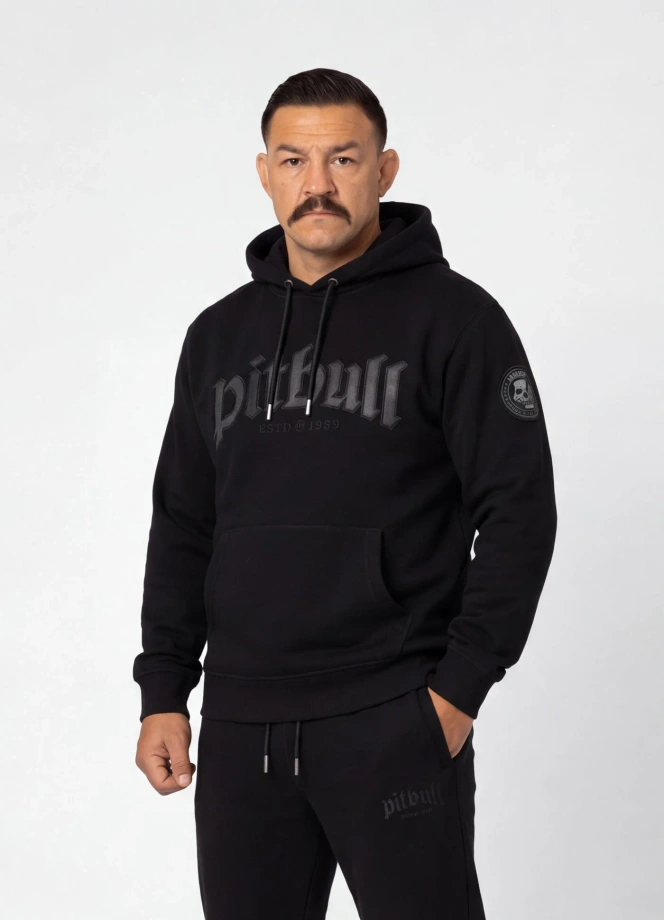 Bluza męska z kapturem Pit Bull Taylor czarna