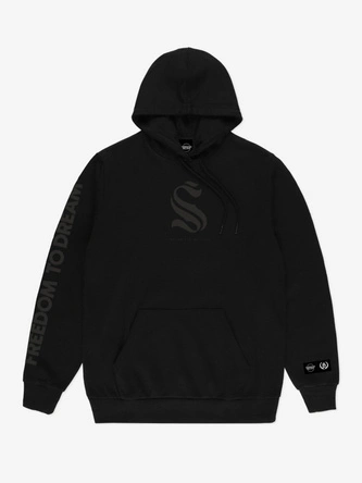 Bluza męska z kapturem Środowisko Miejskie Symbol czarna