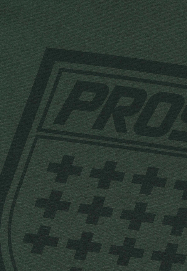Koszulka męska t-shirt Prosto Shield zielona