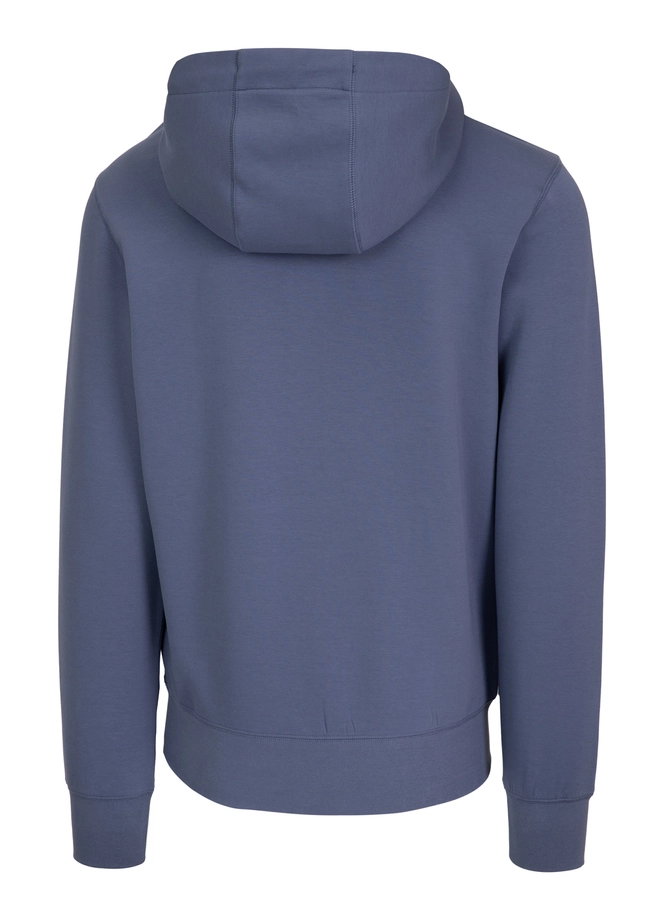 Bluza męska z kapturem Pitbull Pit Bull Sampson niebieska