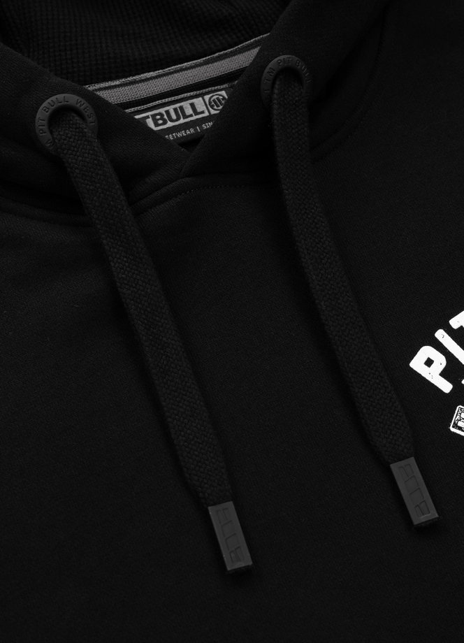 Bluza męska z kapturem Pit Bull Hero czarna