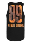Koszulka męska tank top Pitbull Eighty Nine Dog czarna