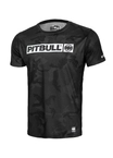 Koszulka męska T-shirt Pit Bull Performance Pro Plus Mesh Net Camo Hilltop II 24 czarna