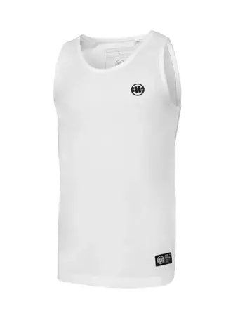 Koszulka męska tank top Pit Bull Pitbull Small Logo 25 biały