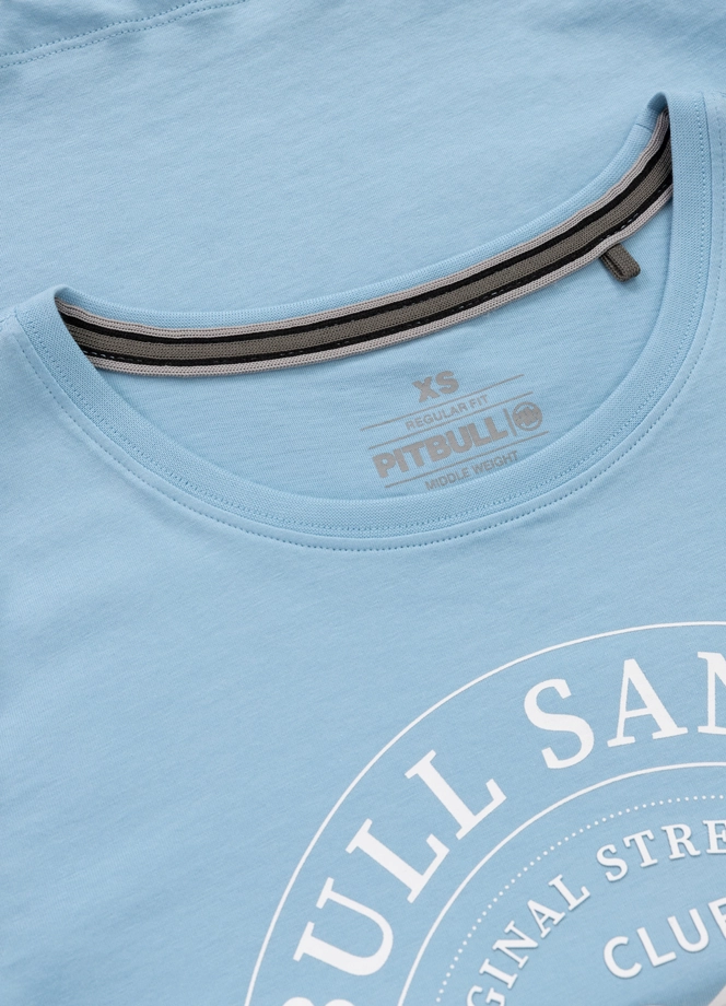 Koszulka t-shirt damska Pit Bull Pitbull Heartie jasno niebieska