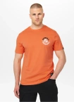 Koszulka męska T-Shirt Pit Bull Pitbull Dog SD pomarańczowa